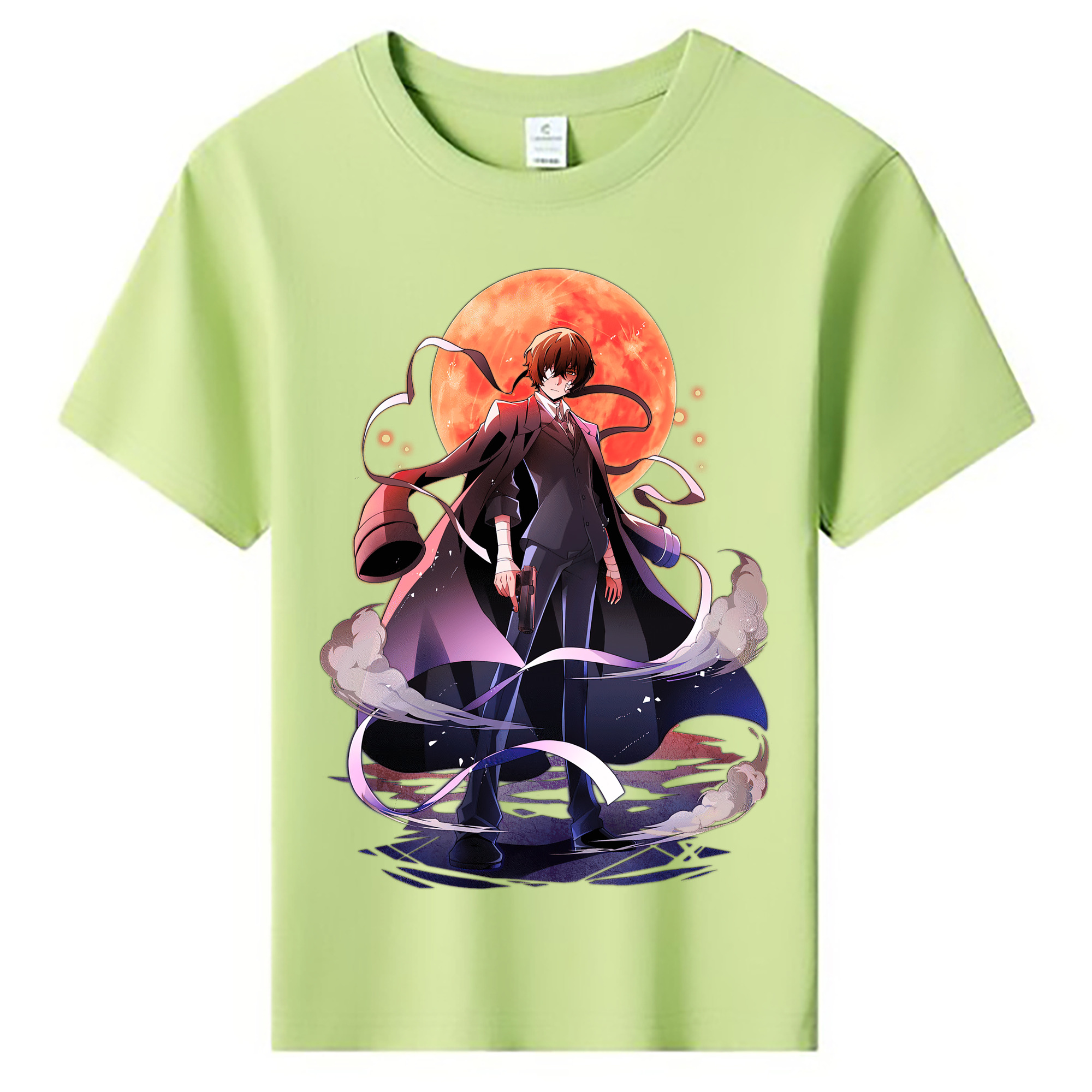 （画像用） 文豪ストレイドッグス Bungo Stray Dogs 綿100％キッズTシャツ（フロントプリント）